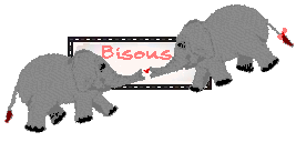 bisous éléphants